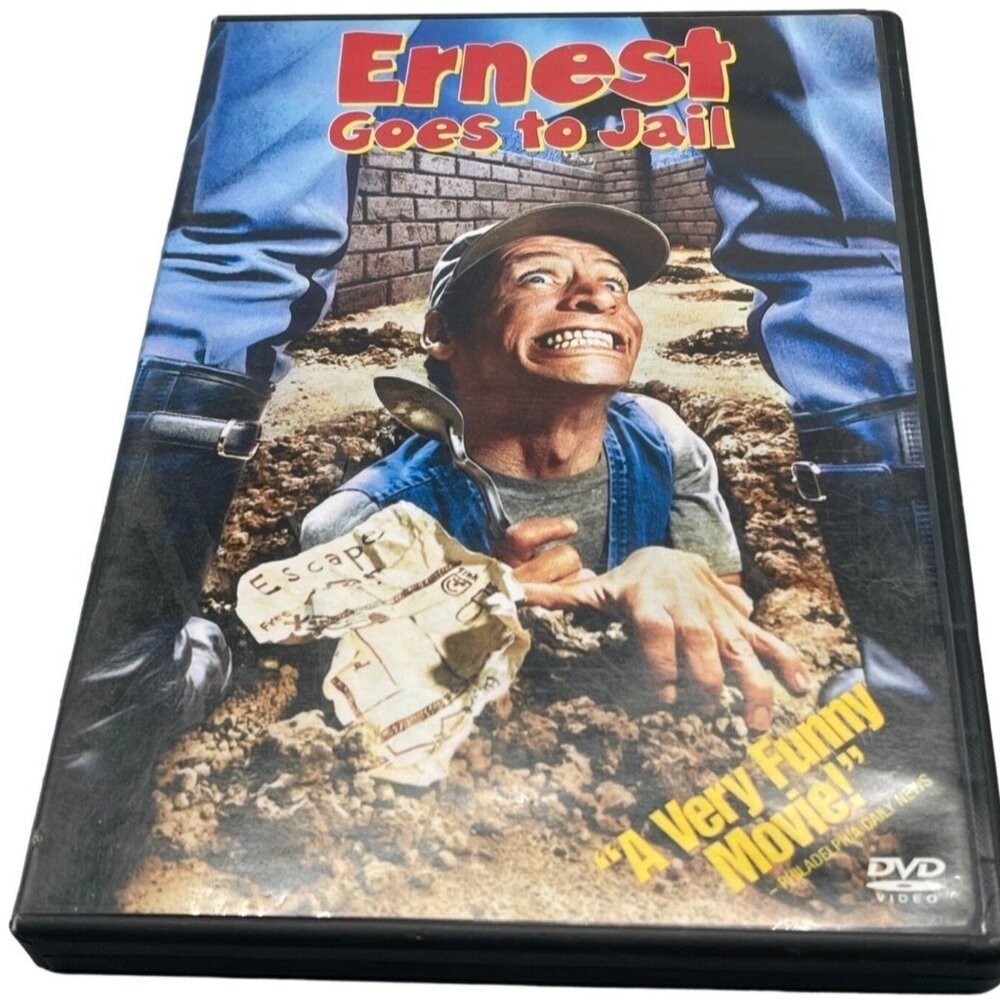 DVD Ernest Goes to Jail PG 13 81 minutes English touchstone READ